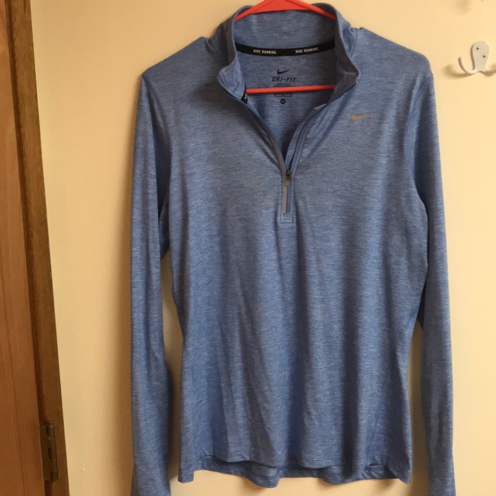 Blue Nike Sports quarter-zip